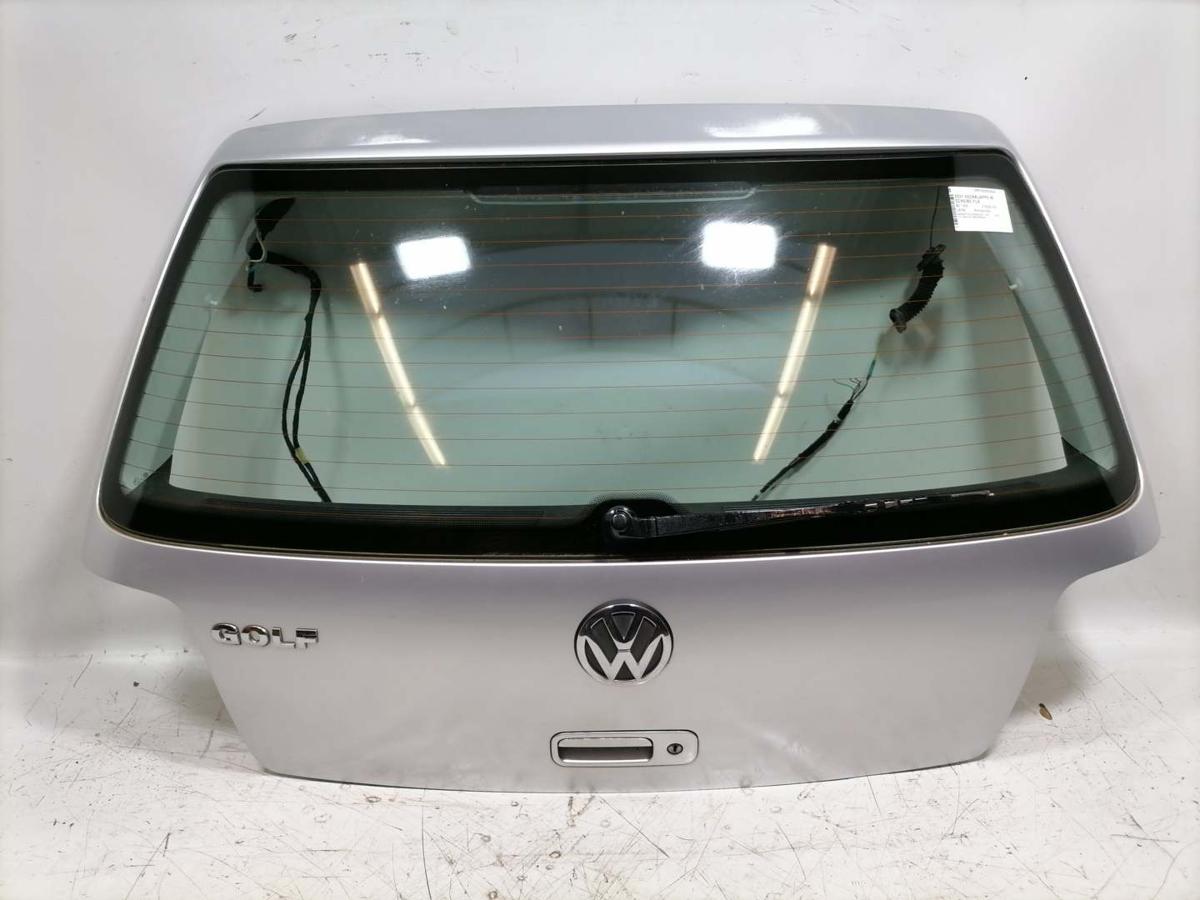 VW Golf 4 original Heckklappe mit Heckscheibe LA7W Reflexsilber Fließheck Bj.1998